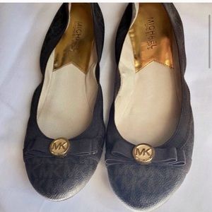 Michael Kors Brown Ballerina Flats